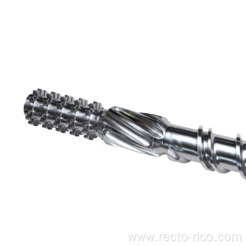 Single screw barrel for extruder